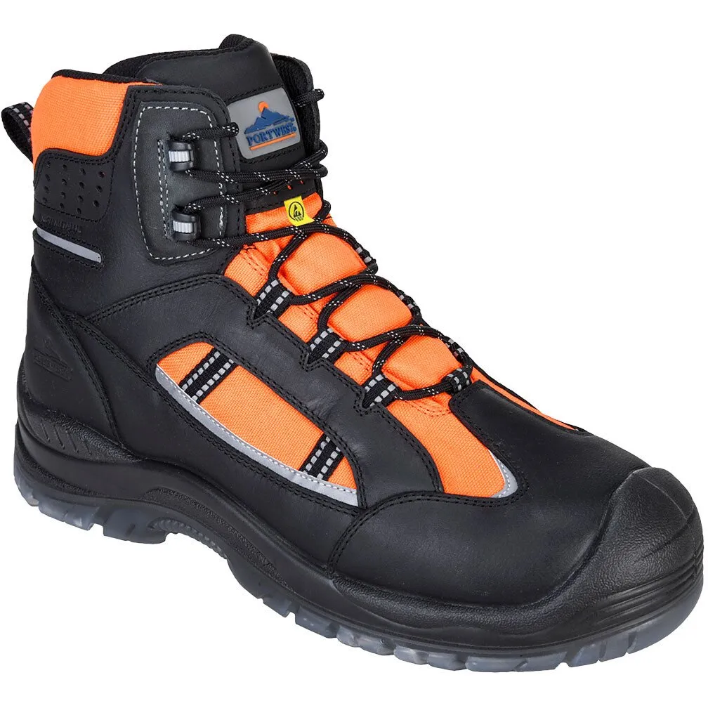 Portwest FC59 Compositelite Retroglo Hi-Vis Boot S3 WR ESD - High Visibility