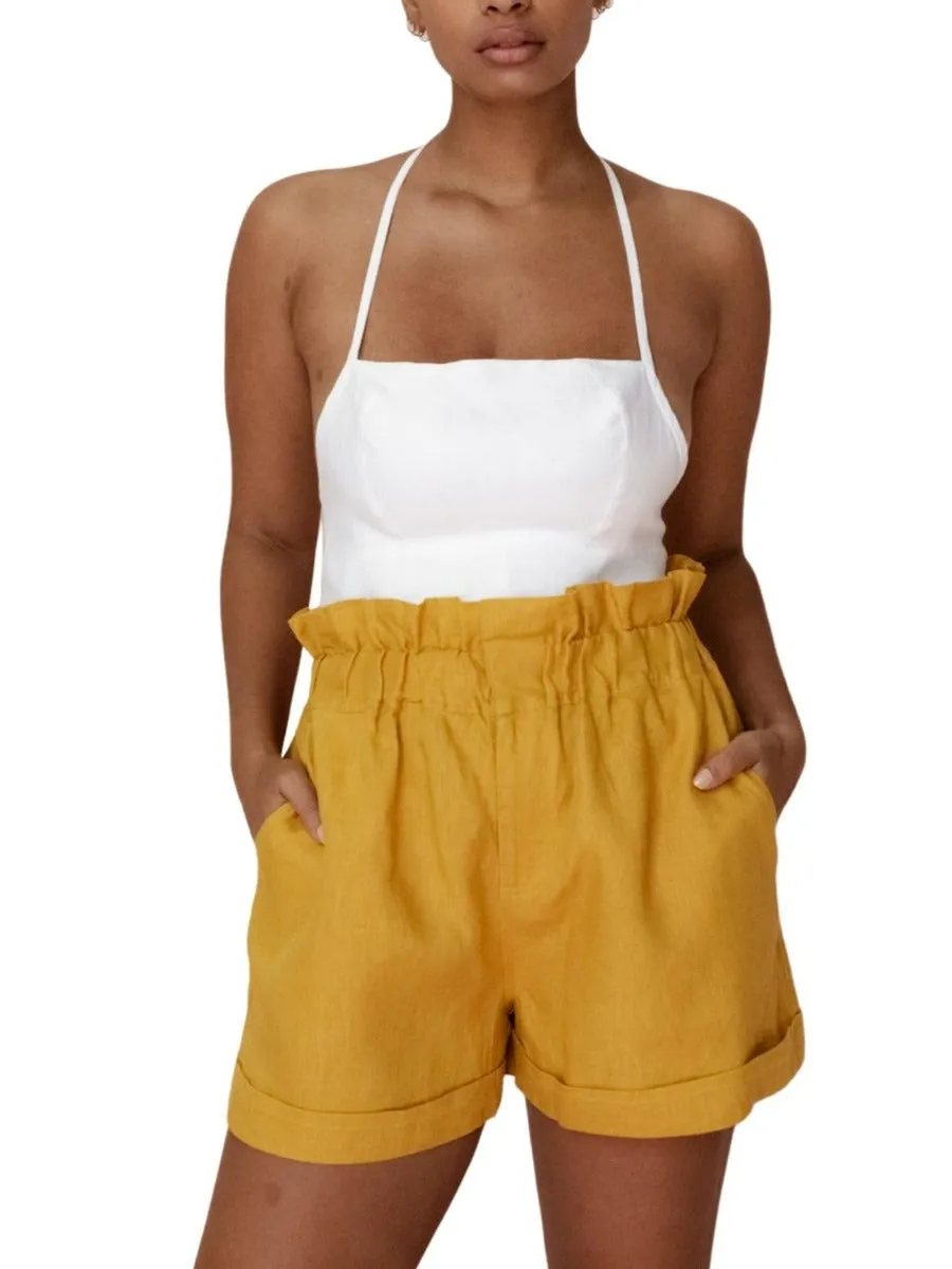 Posse DUCKY SHORT - MUSTARD