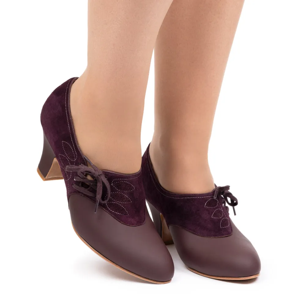 PRE-ORDER Madison Vintage Shoes (Plum/Aubergine)