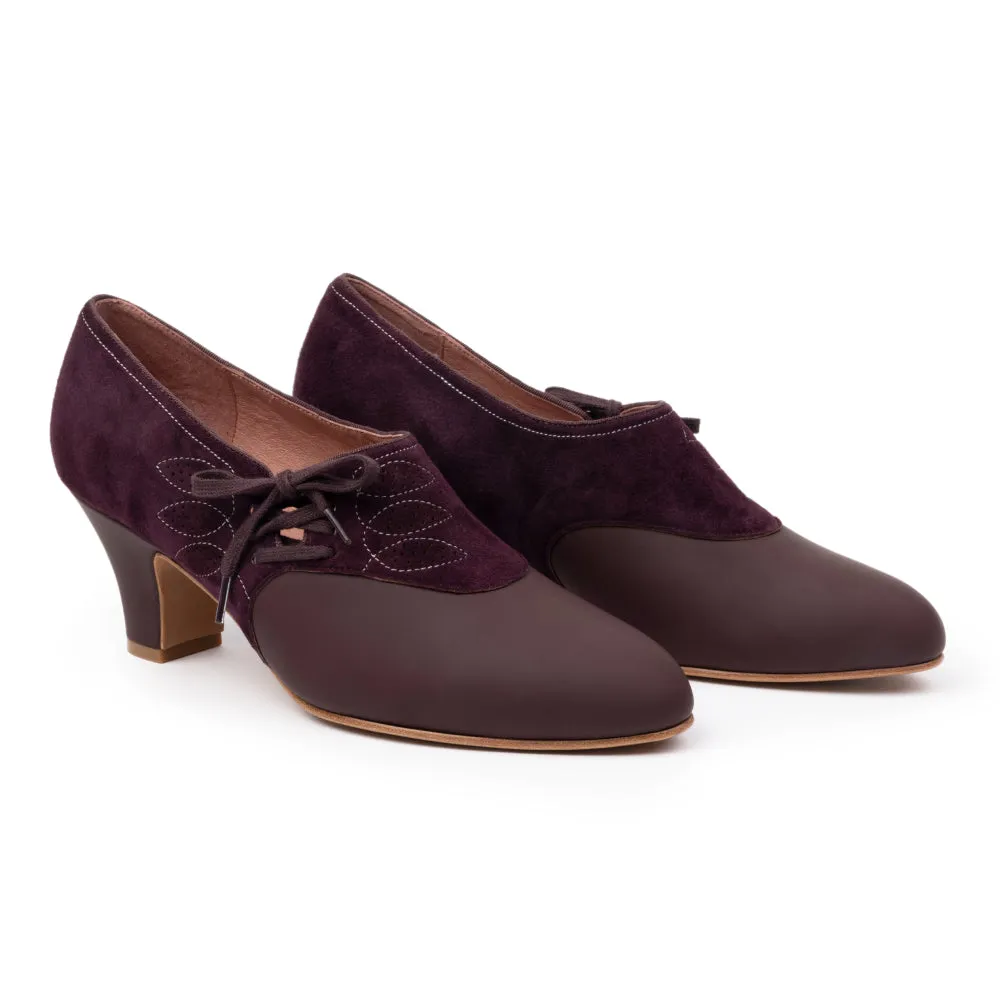 PRE-ORDER Madison Vintage Shoes (Plum/Aubergine)