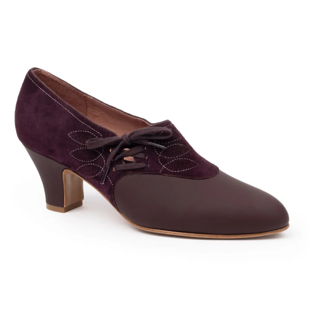 PRE-ORDER Madison Vintage Shoes (Plum/Aubergine)