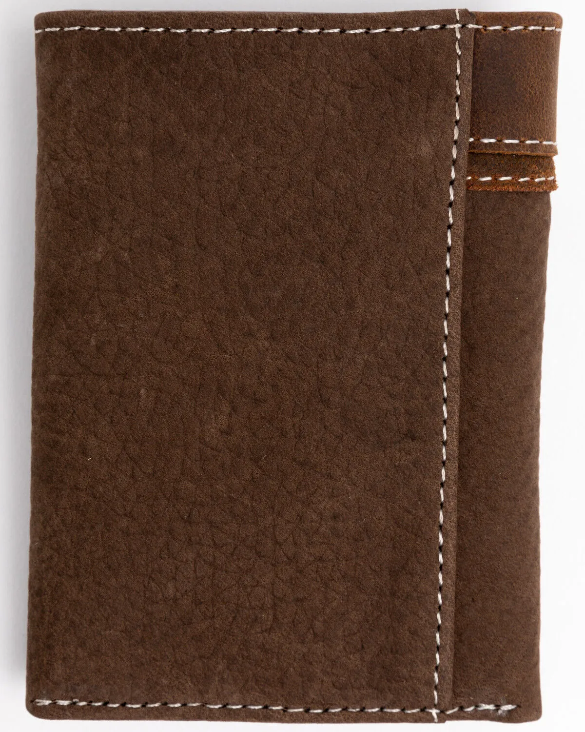 Product Name:  Cody James Men's Boot Stitch Longhorn Tri-Fold Leather Wallet