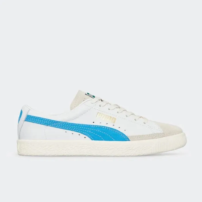 Puma Basket VTG Men's Sneakers - Puma White-Ocean Dive