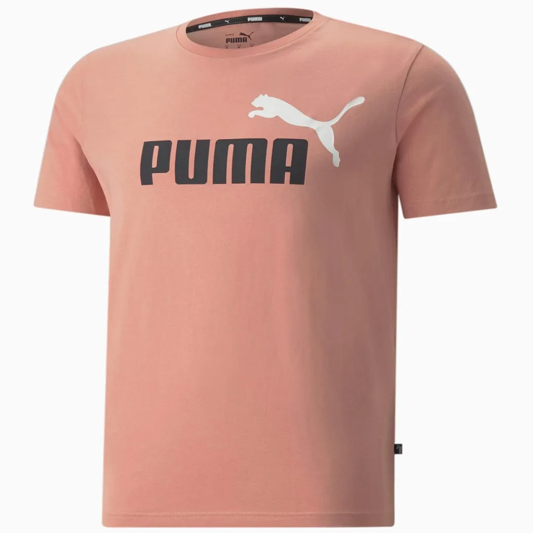 Puma CLASSICS ESS 2 COL LOGO TEE Men’s - ROSSETTE