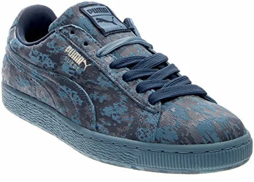 PUMA Men's Suede Classic Iced Rubber Mix Fashion Sneakers