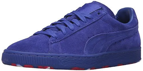 PUMA Men's Suede Classic Iced Rubber Mix Fashion Sneakers