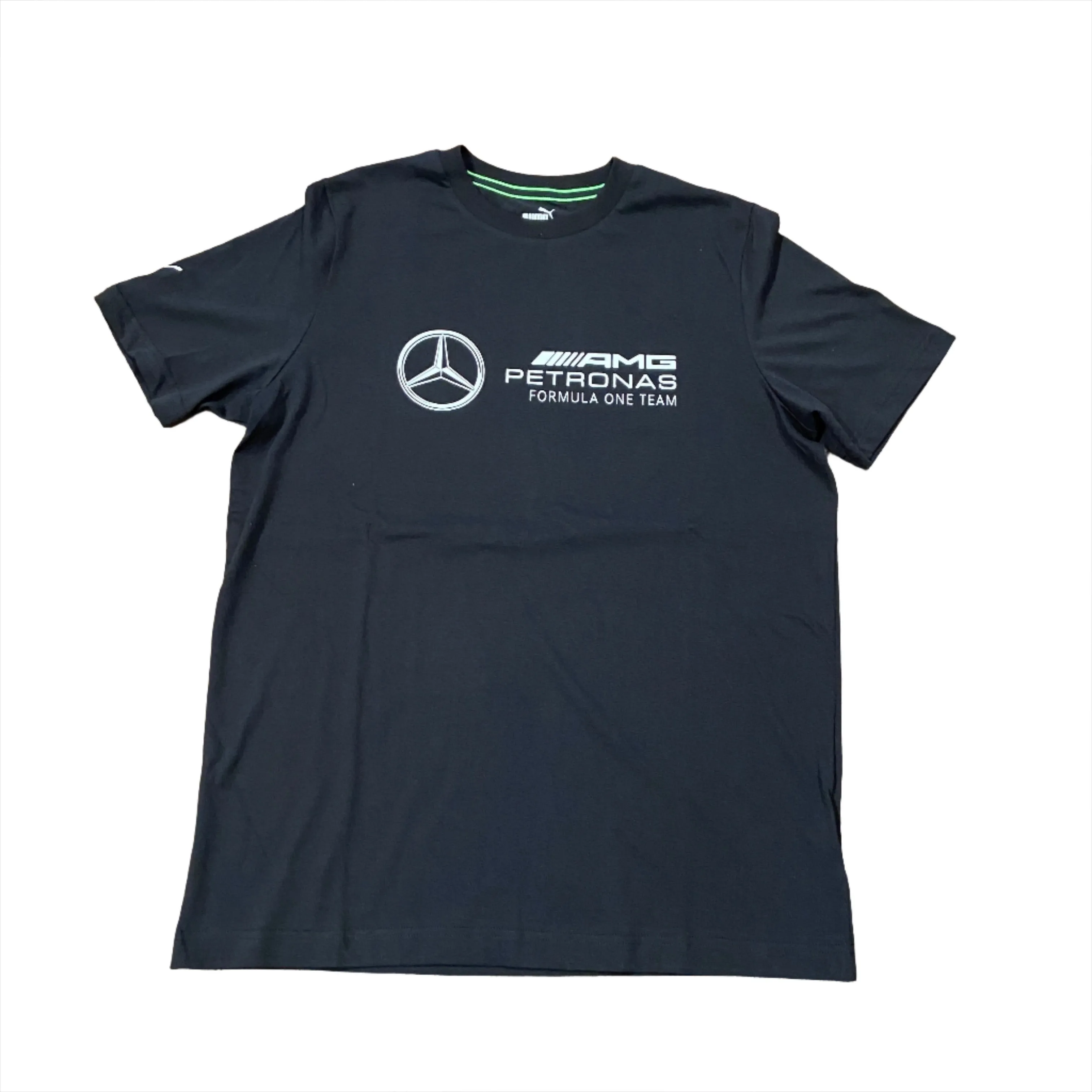 Puma MERCEDES BENZ  MAPF1 AMG ESS LOGO TEE Men’s -PUMA BLACK