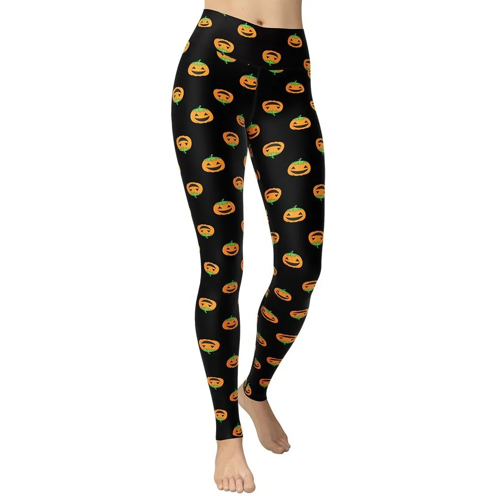 Pumpkin But* Yoga Leggings