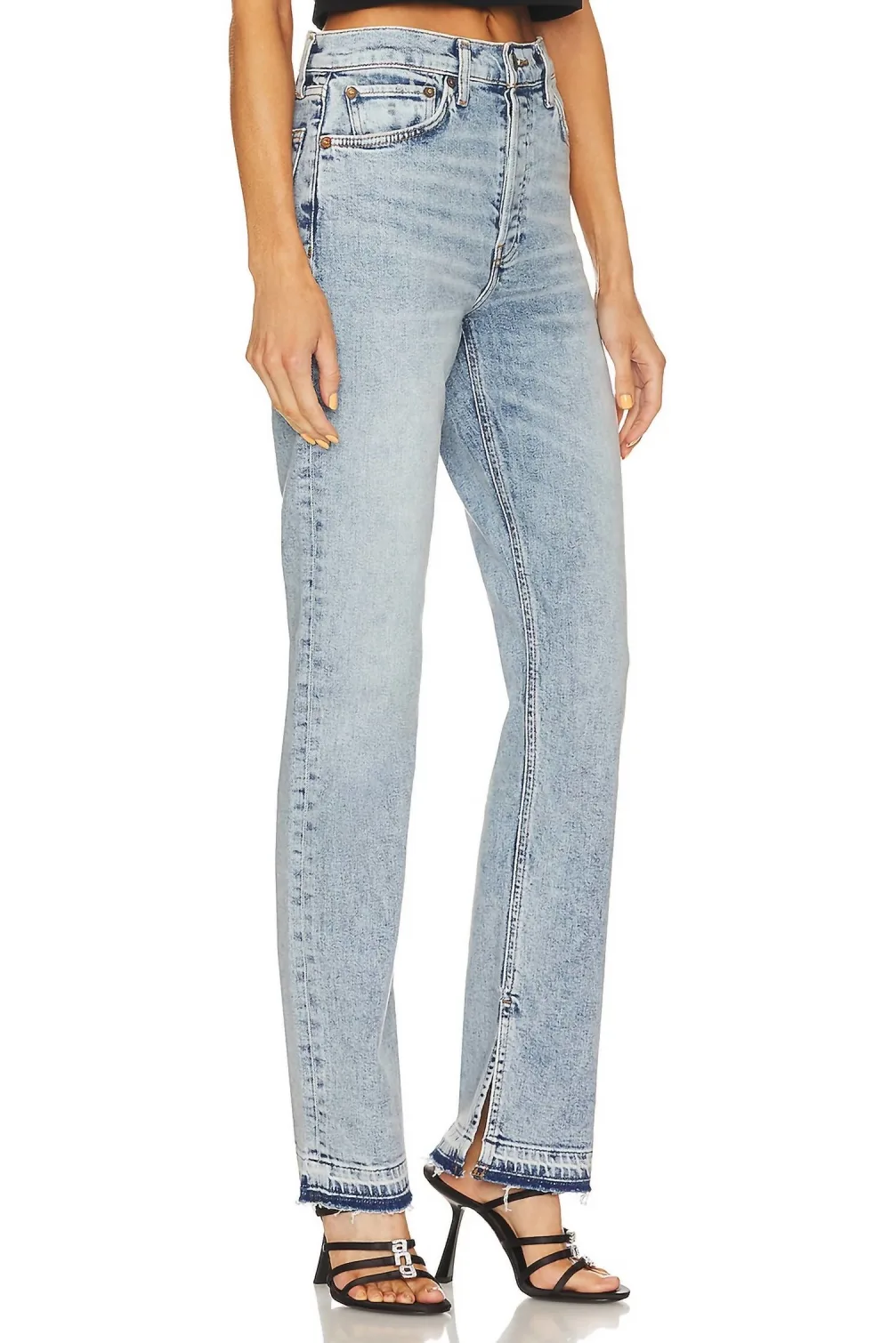 RE/DONE - Originals 70's High Rise Skinny Boot Jeans