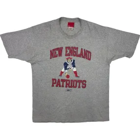 Reebok New England Patriots Graphic T-shirt Grey