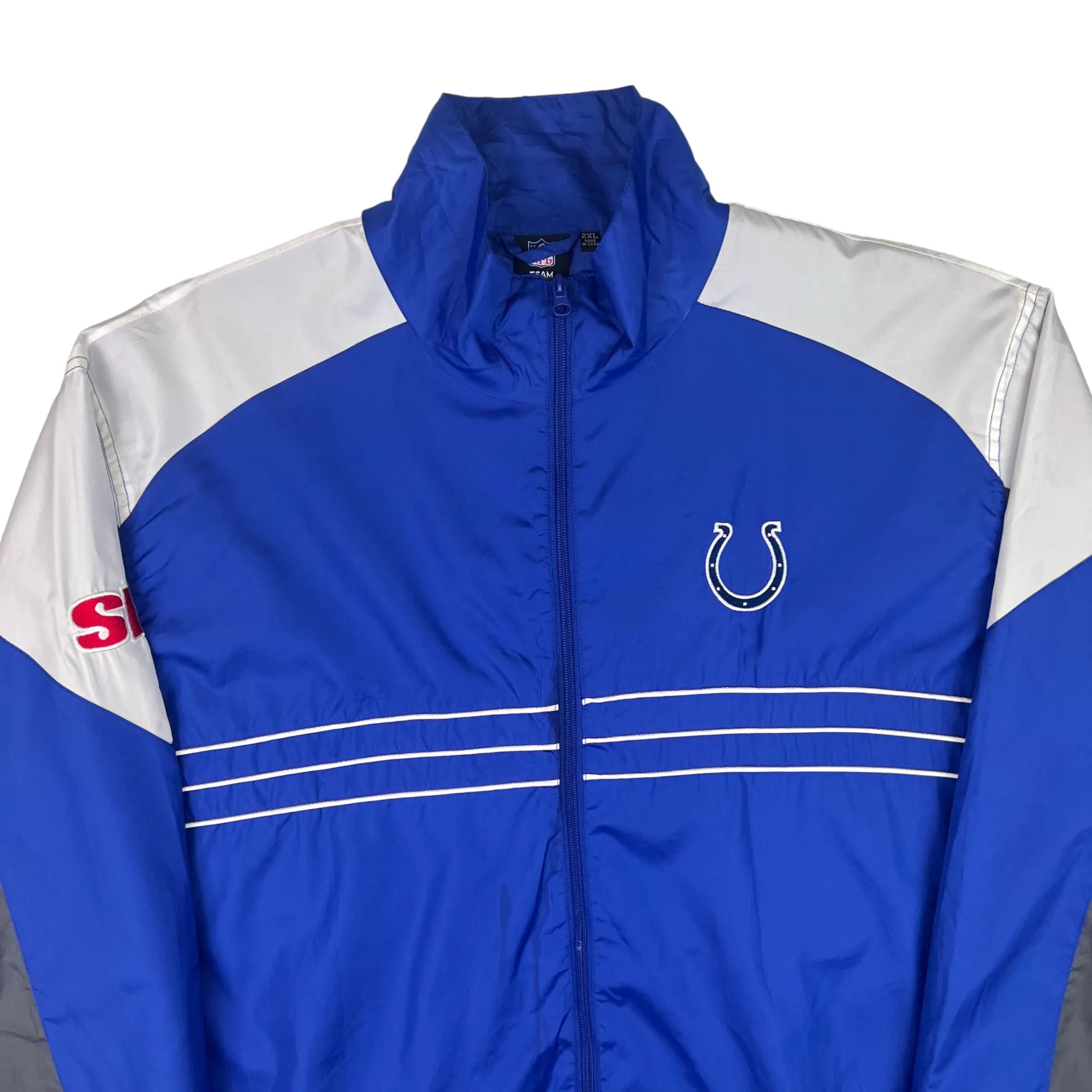 Reebok NFL Indianapolis Colts Full-Zip Track Jacket Blue