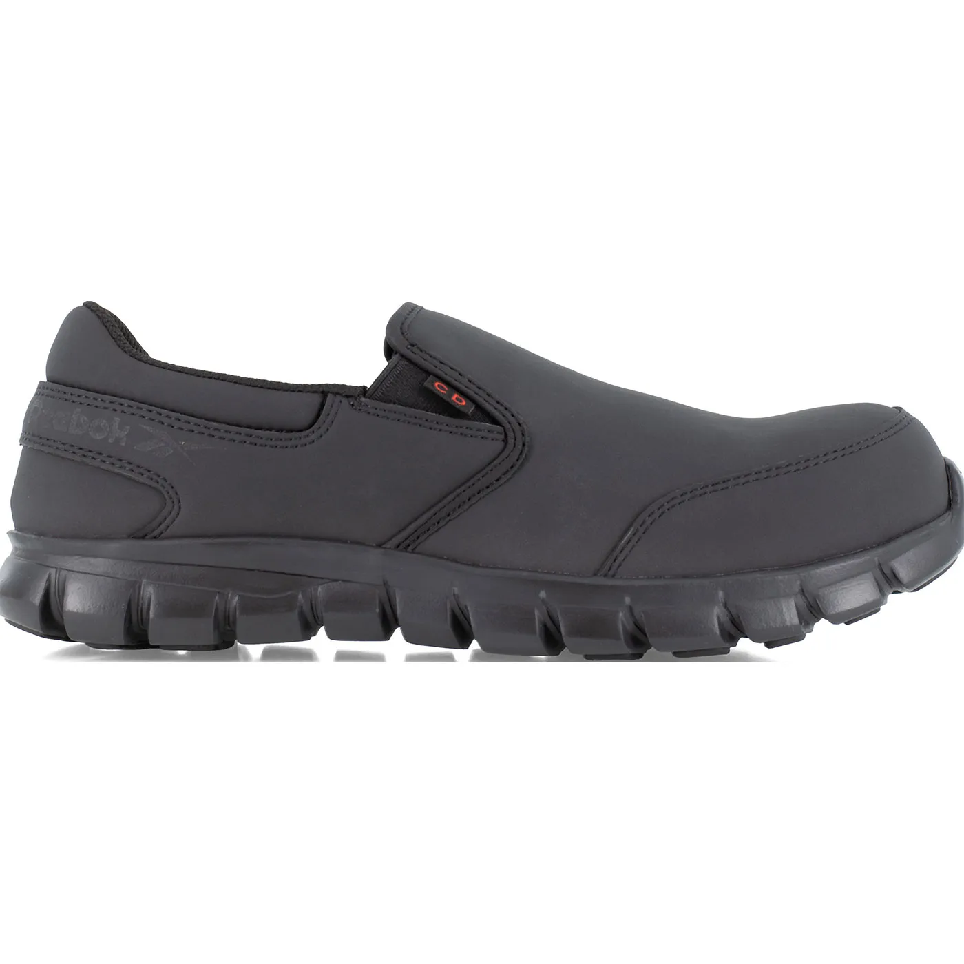 Reebok Sublite Cushion Work Men's Composite Toe Conductive Slip-On Work Shoe