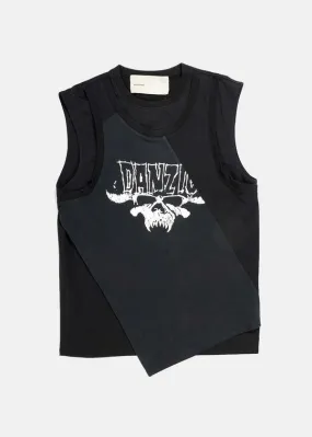 Remake Graphic Tank Top - Black