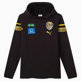 Richmond Football Club 2024 Team Hoodie - Youth 8-16 years | PUMA Black-Vibrant Yellow-RFC | PUMA Sports | PUMA 