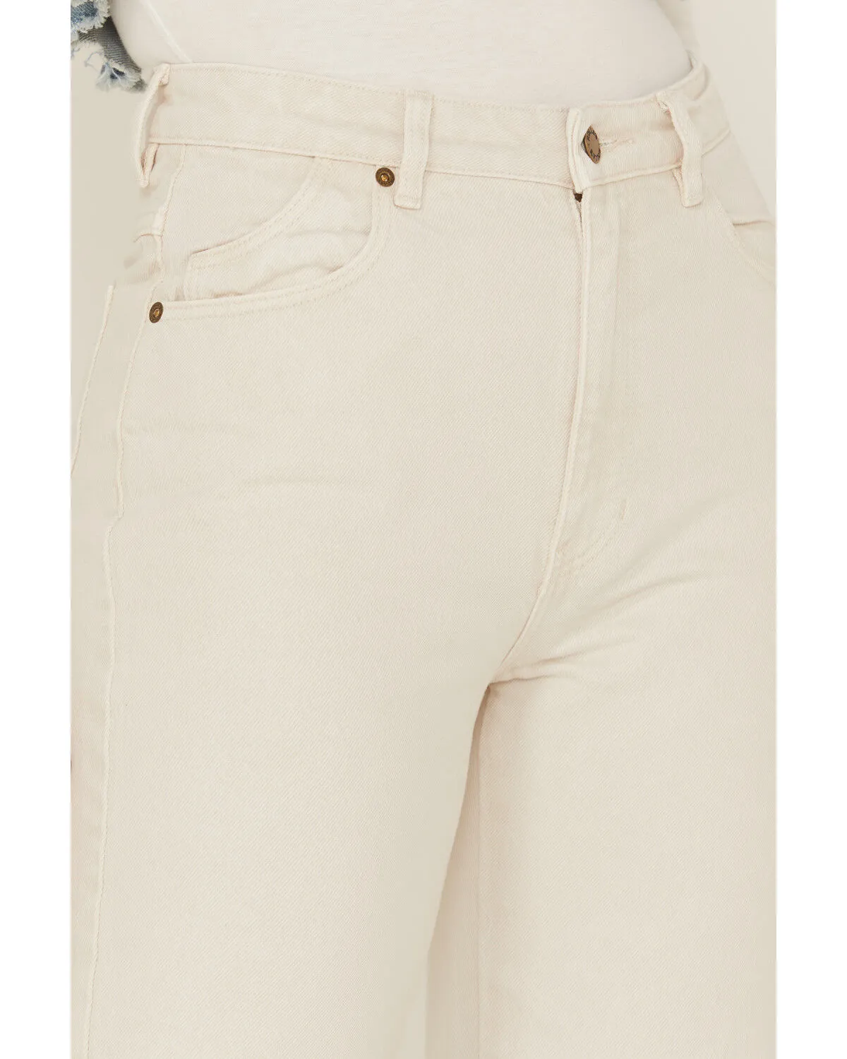 Rolla's Women's Eastcoast Crop Salt Flare Jeans