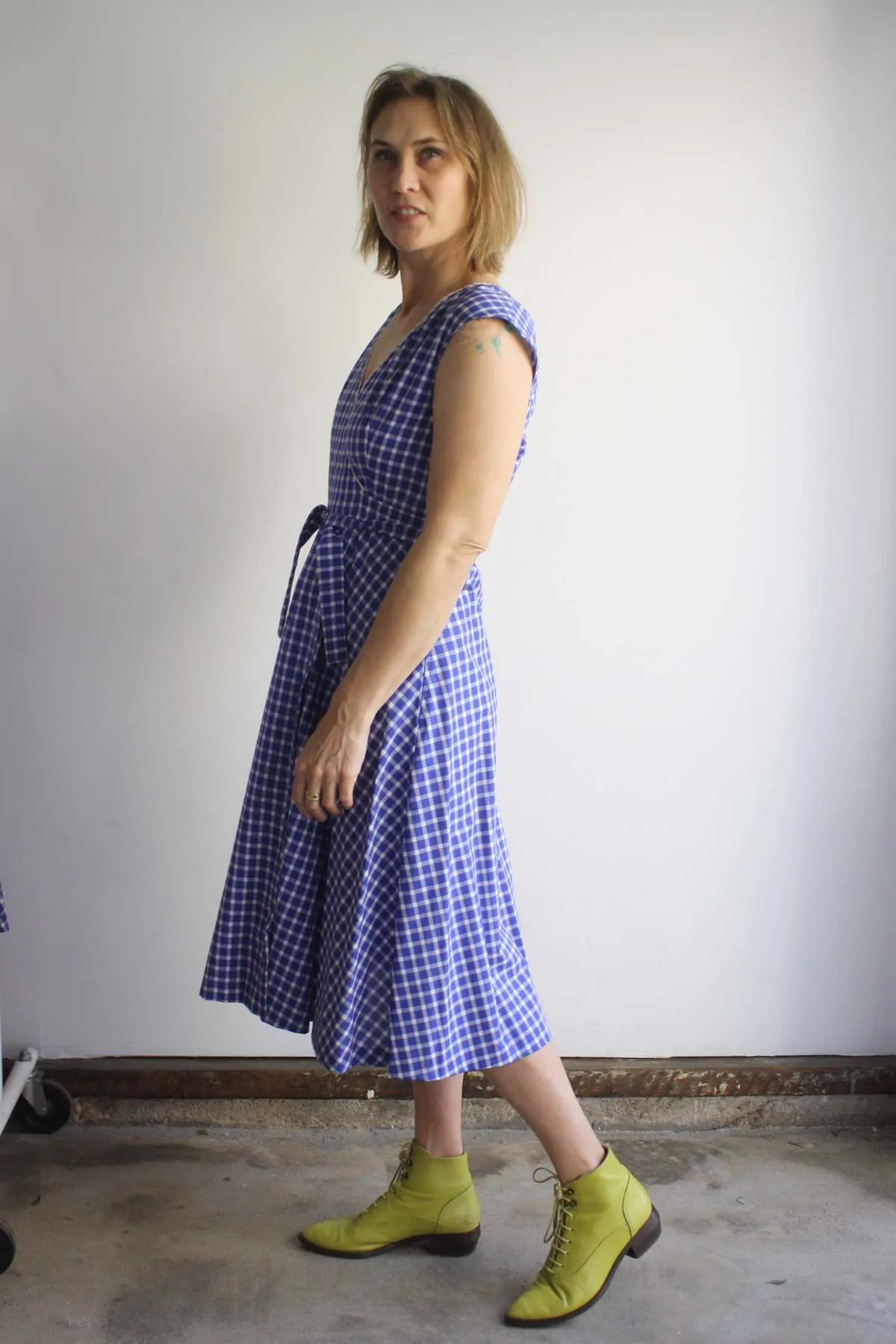 Ruth Dress - Cobalt