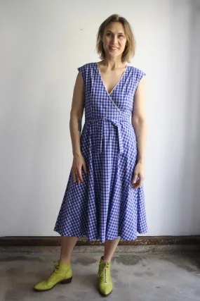 Ruth Dress - Cobalt