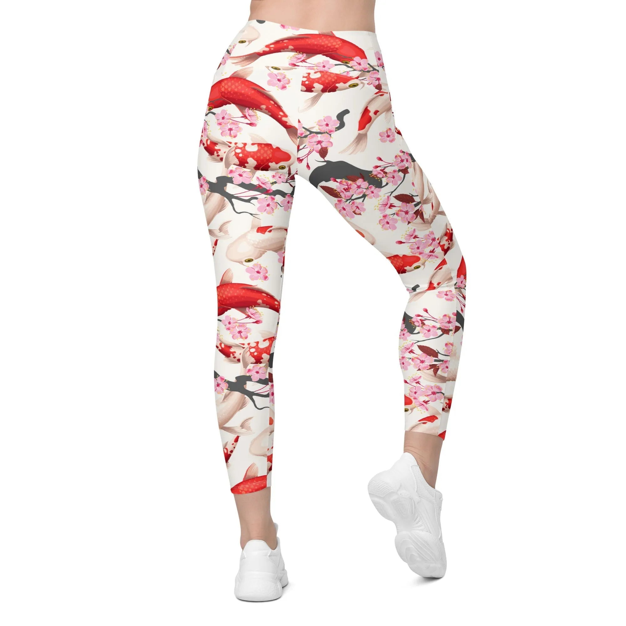 Sakura Koi Leggings With Pockets