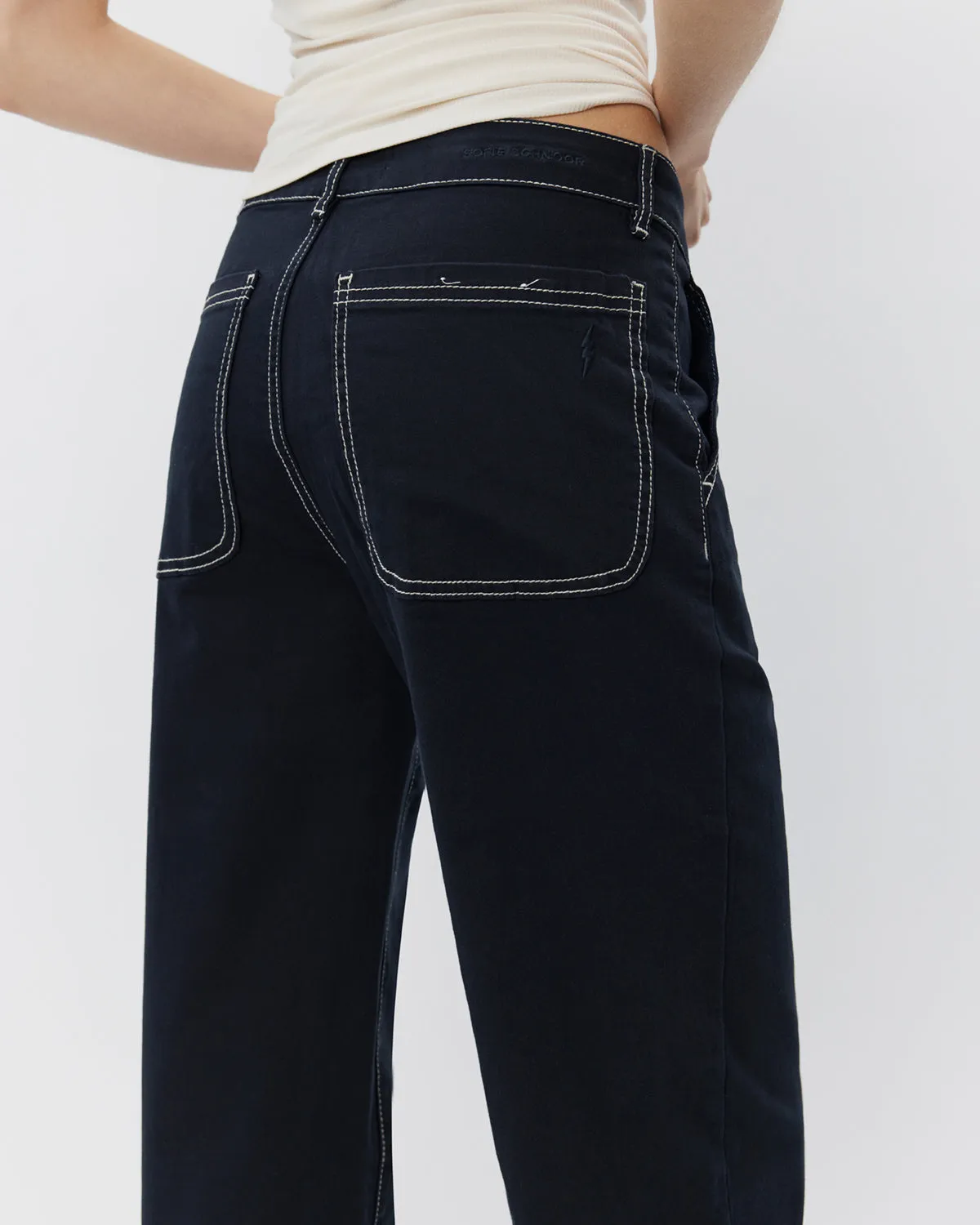 SIENNASW TROUSERS - Navy