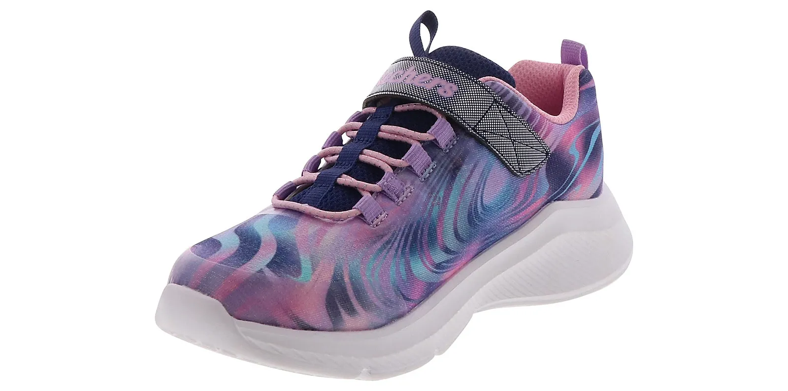 Skechers Dreamy Lites Youth Girls’ (11-5) Wide-Width Running Shoe