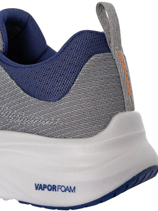 Skechers Vapor Foam Trainers - Grey/Blue