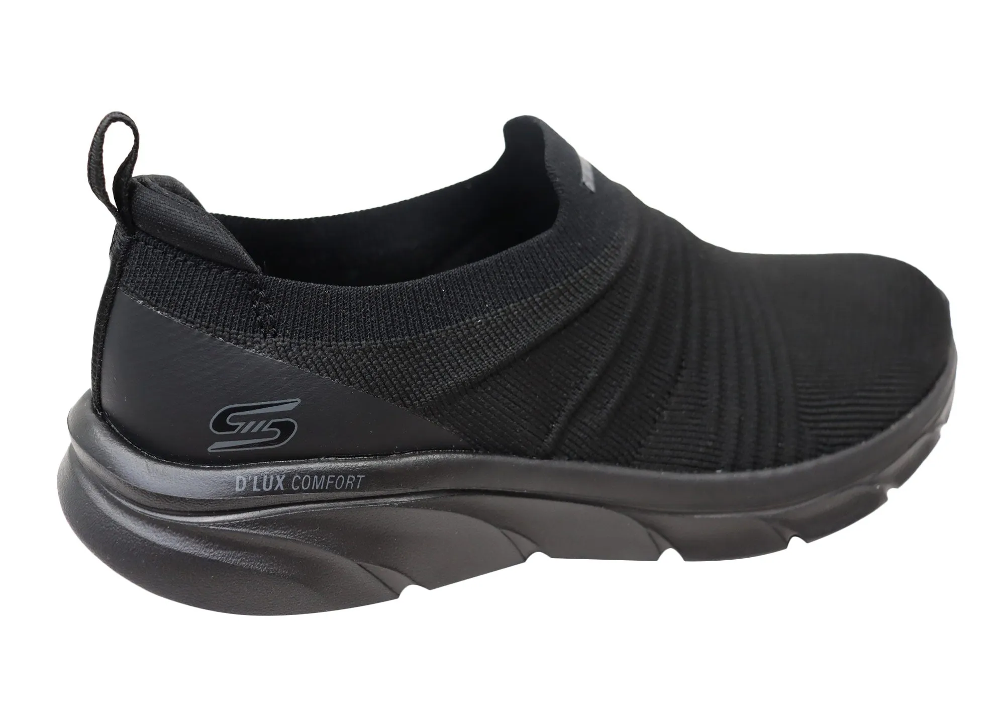 Skechers Womens D Lux Comfort Glow Time Memory Foam Shoes