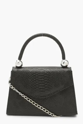 Snake Structured Bead Detail Bag