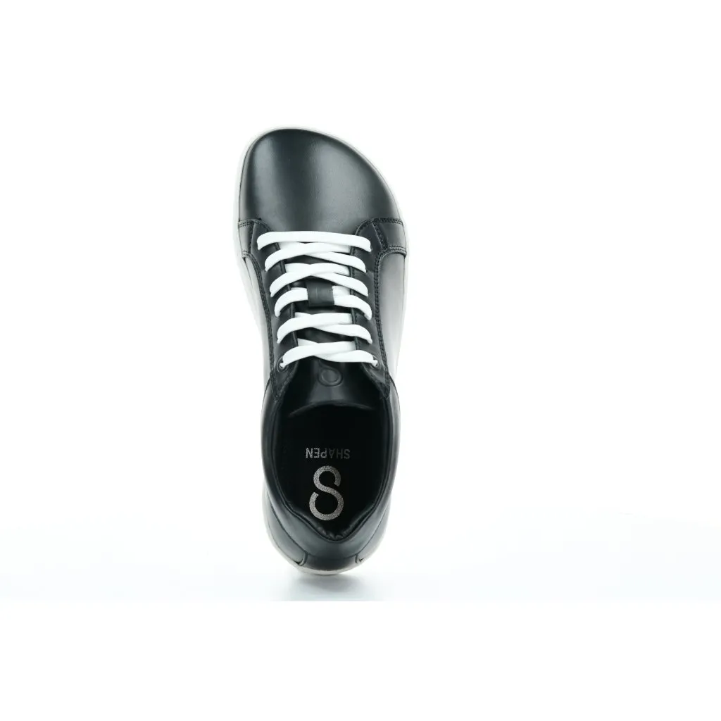 sneakers Shapen Feelin Uni Black&white Leather