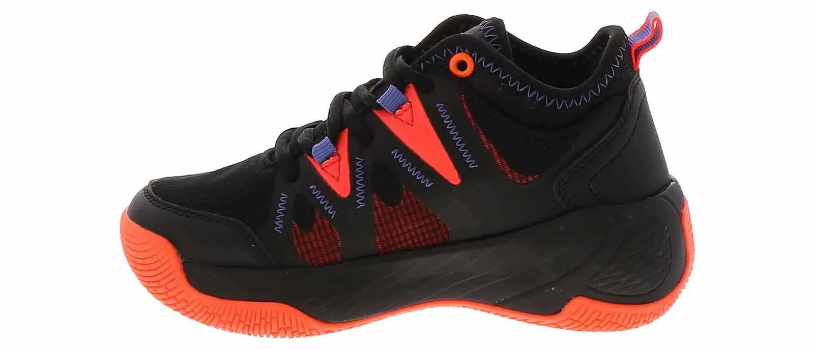 Spalding Regulator Firey Coral Youth Boys’ (11-7) Basketball Shoe