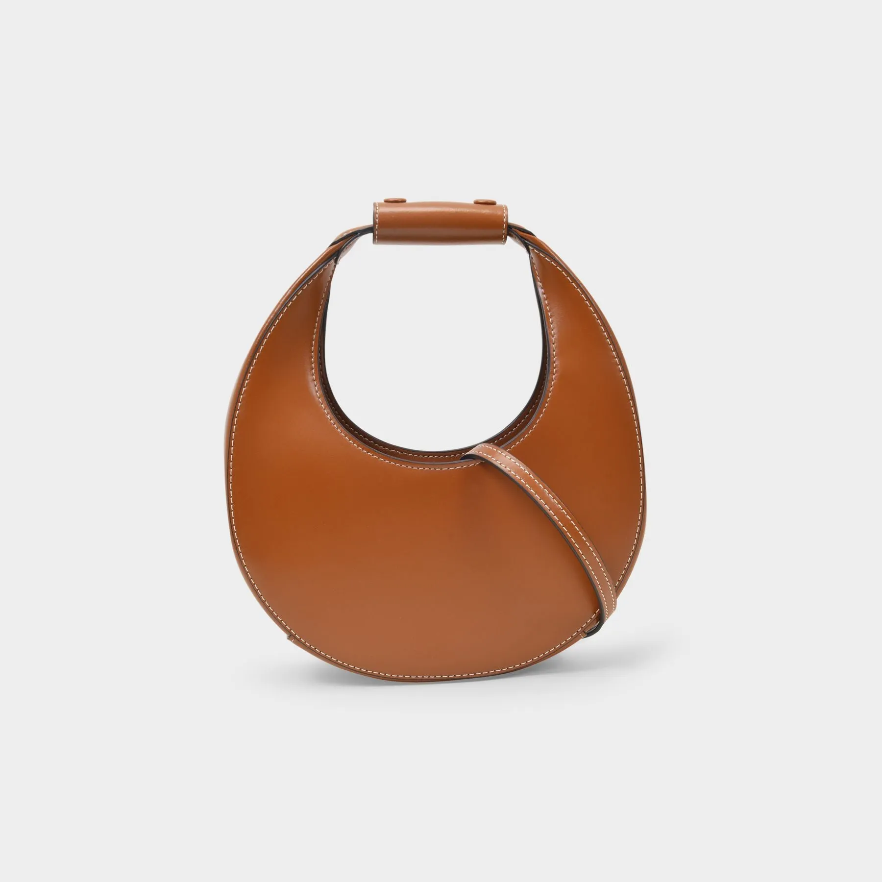 Staud  Mini Moon  Handbag - Staud - Tan - Leather