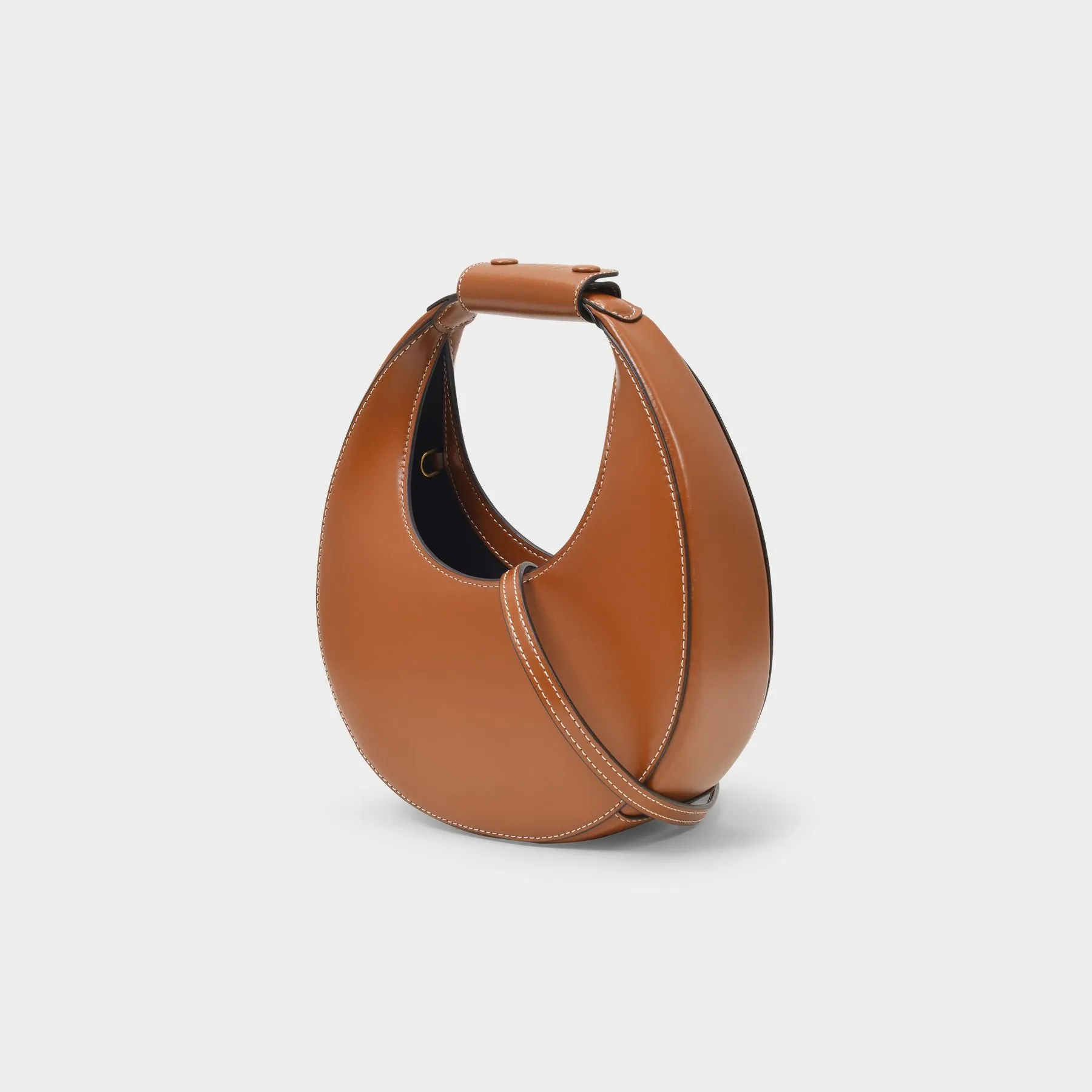 Staud  Mini Moon  Handbag - Staud - Tan - Leather