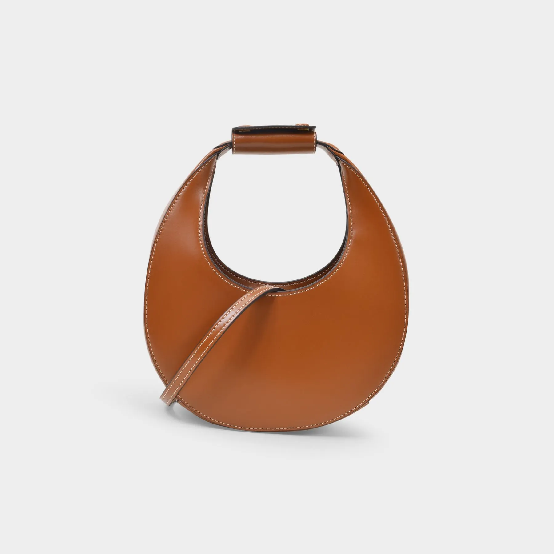 Staud  Mini Moon  Handbag - Staud - Tan - Leather