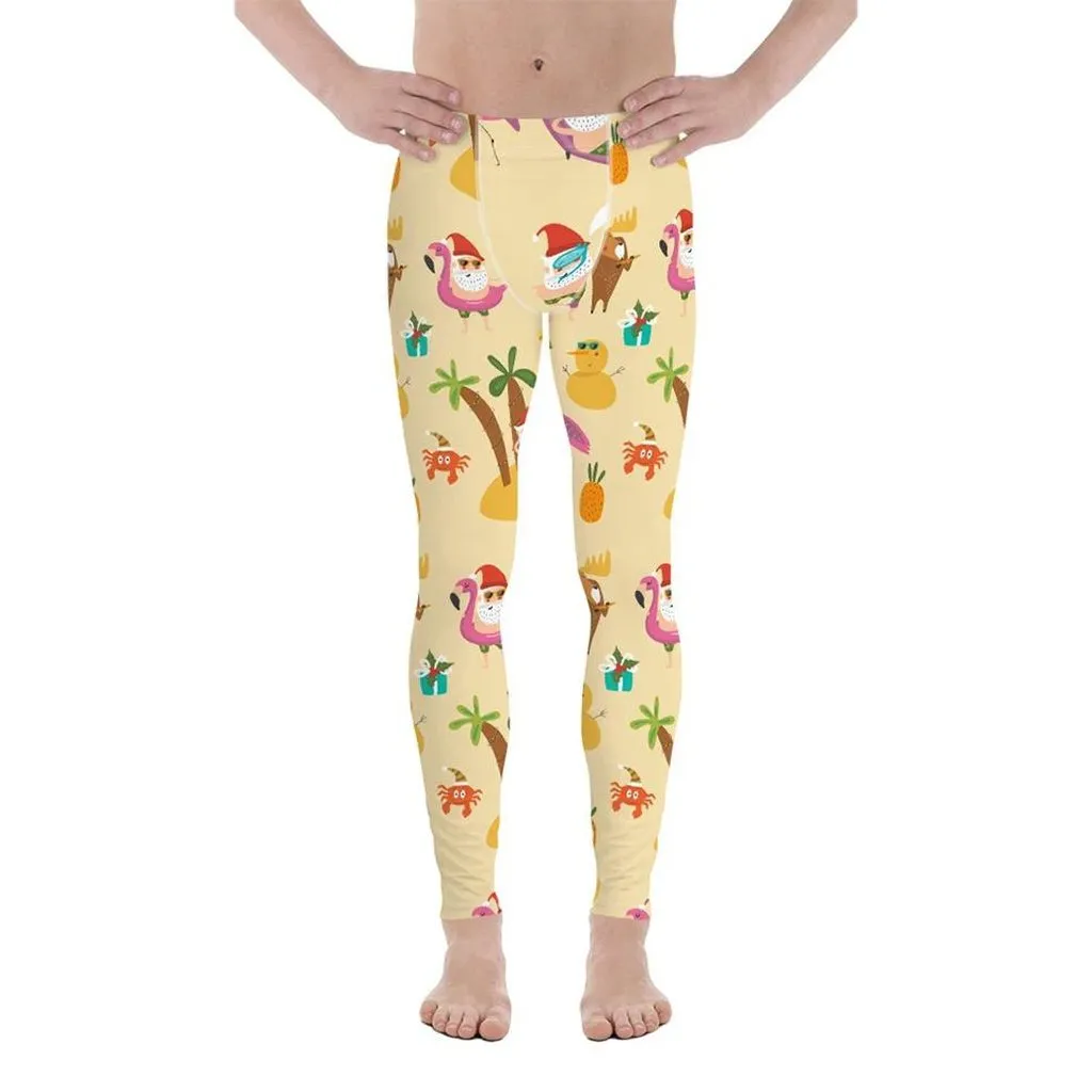 Summery Christmas Men's Leggings