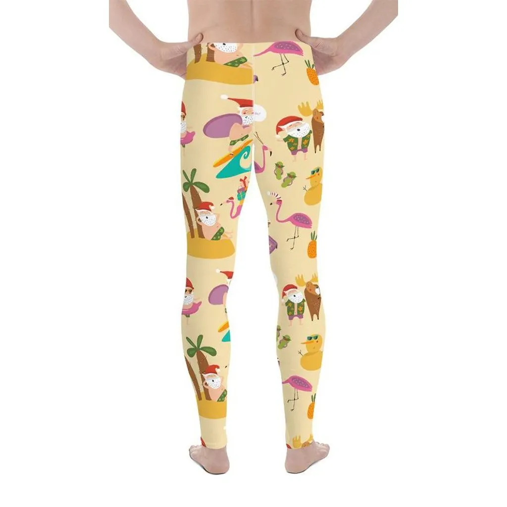 Summery Christmas Men's Leggings