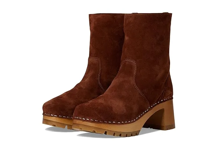 Swedish Hasbeens Suede Teddy Boot Women's