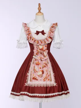 Sweet Lolita Dress Polyester Sleeveless Sweet Lolita Dress