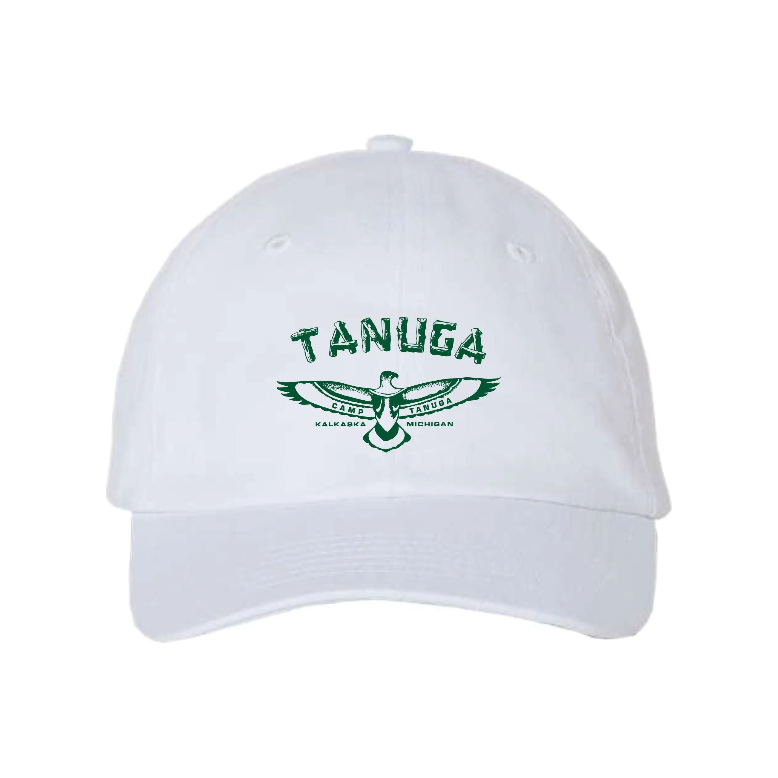 Tanuga White Embroidered Hat