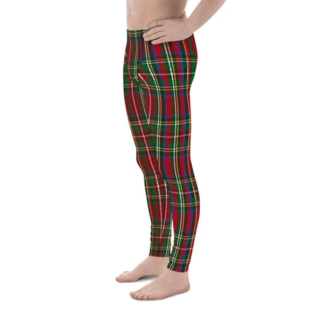 Tartan Christmas Men's Leggings