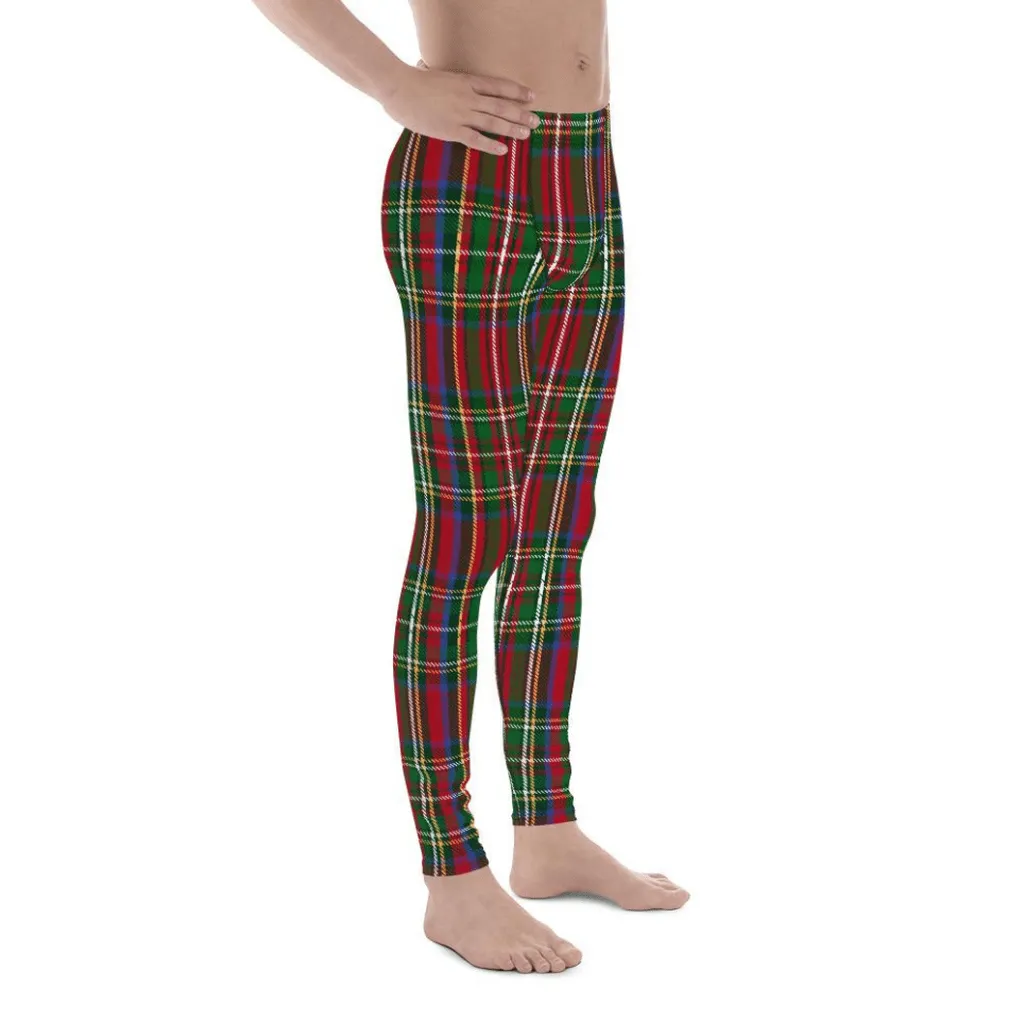 Tartan Christmas Men's Leggings