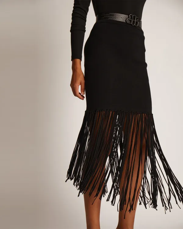 Tayru Fringe Skirt