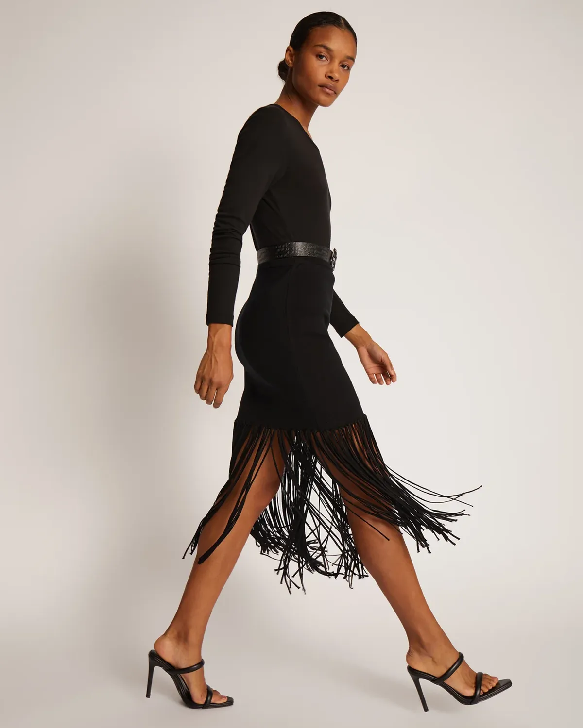 Tayru Fringe Skirt