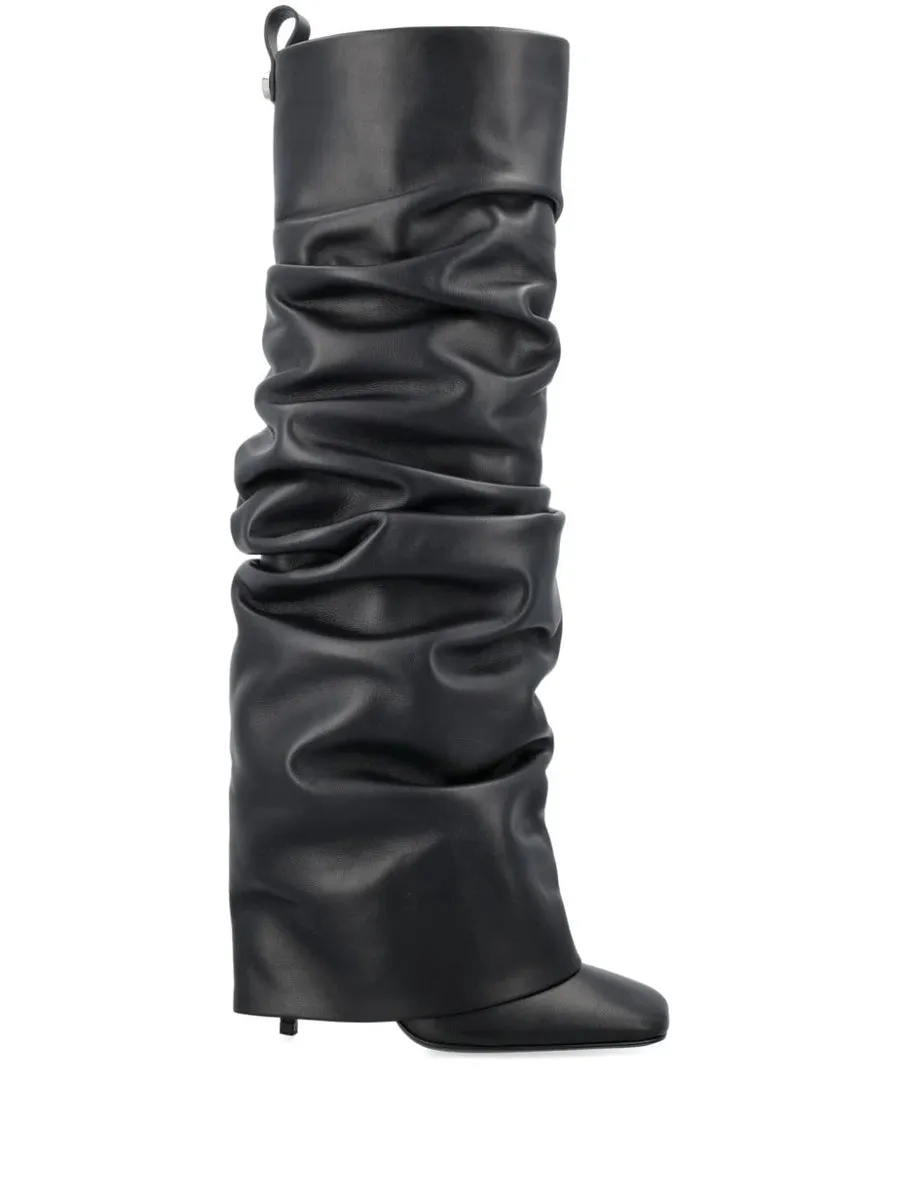 The Attico    The Attico Tube Boot ``Rea`` Black