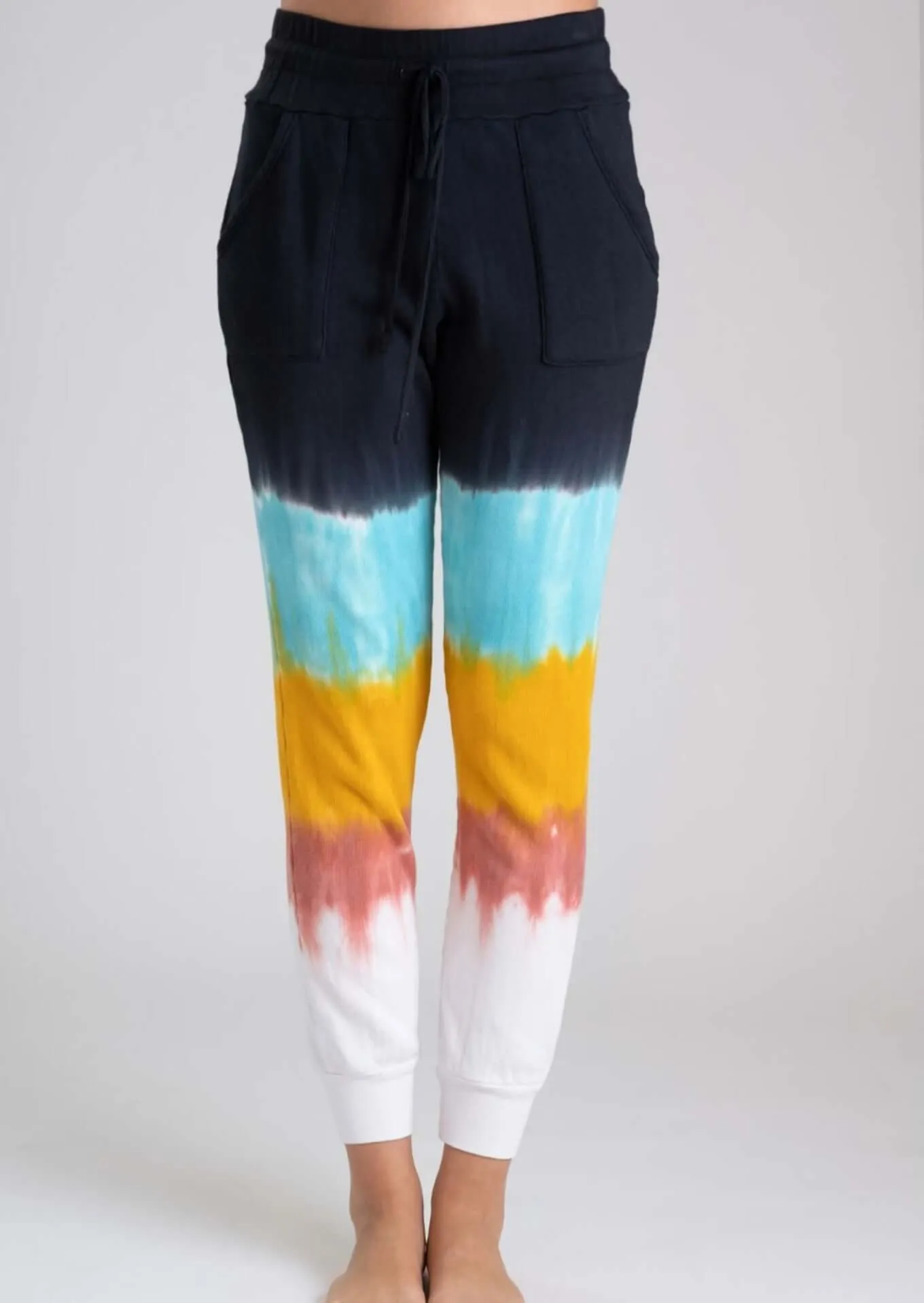 Tie Dye Pocket Joggers Made in USA - Clearance Final Sale