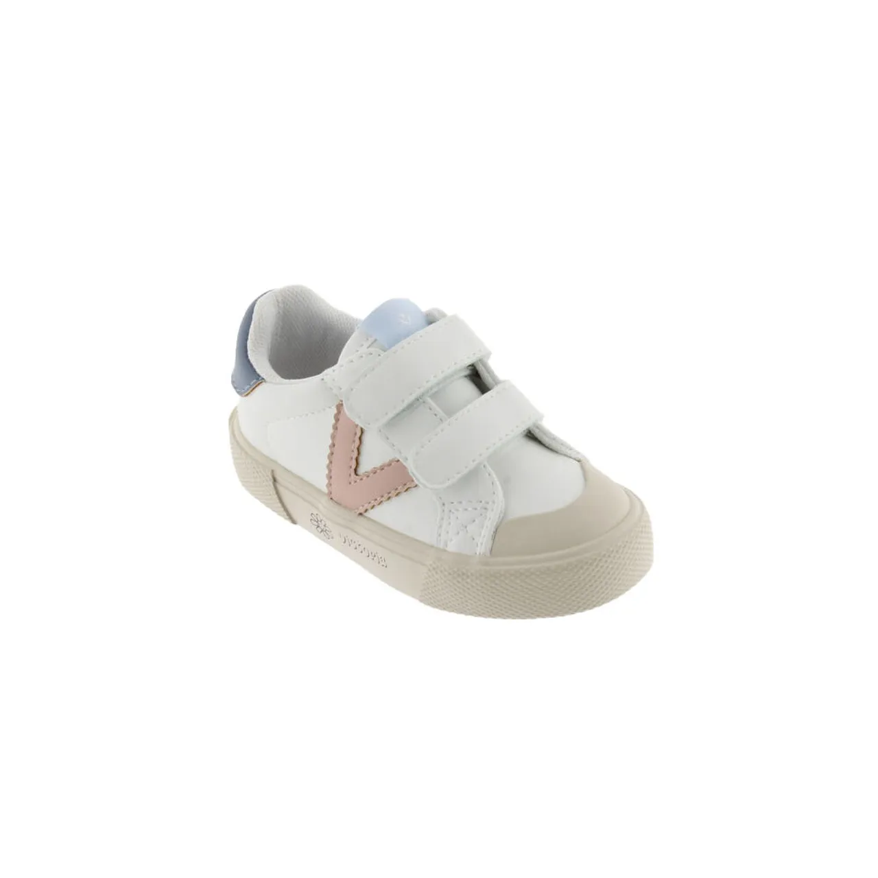 Toddler Girls' Victoria Tribu Faux Leather Strap Sneakers