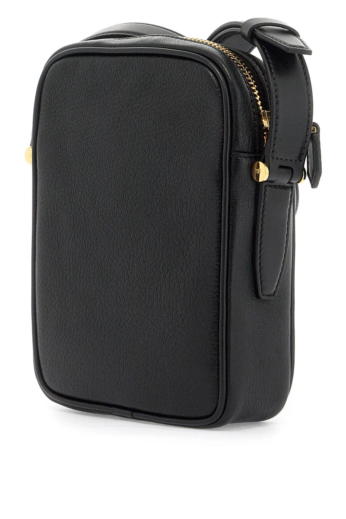 Tom Ford    Tom Ford Leather Shoulder Bag With Strap