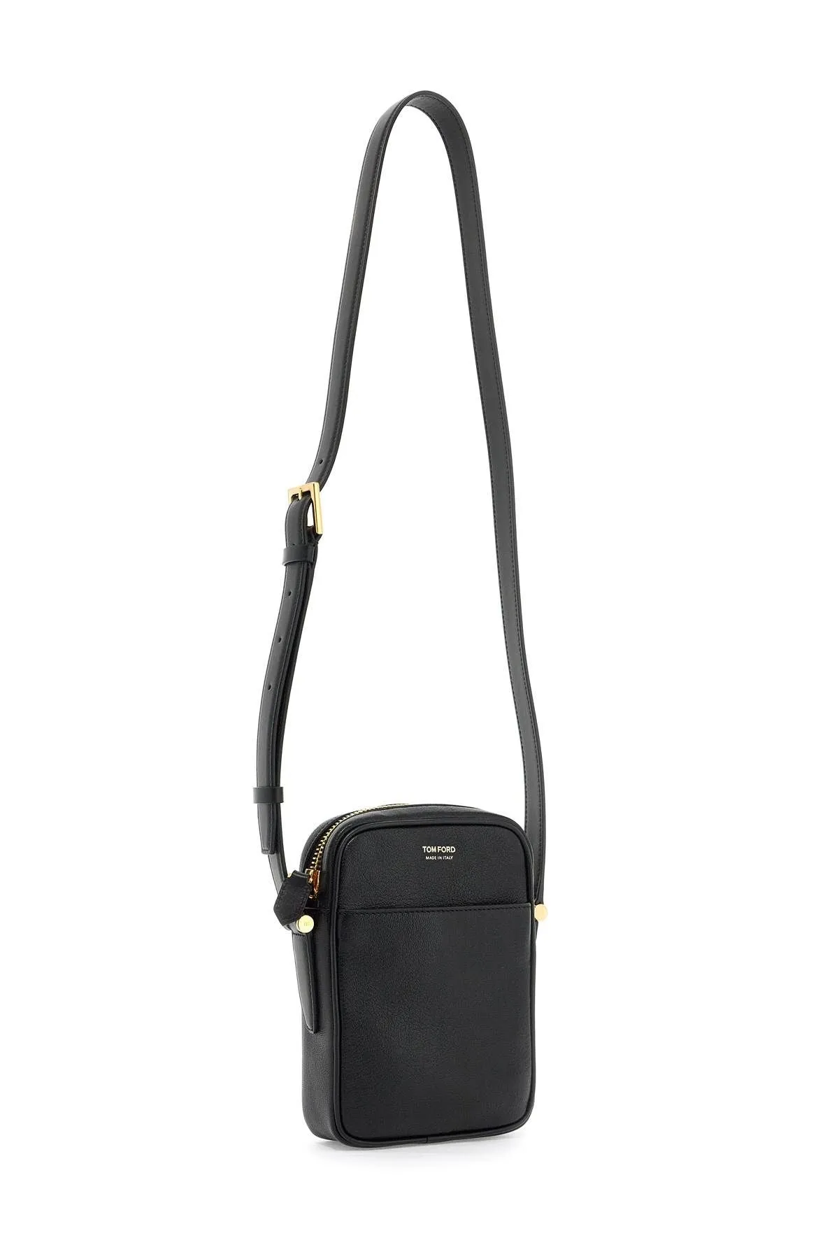 Tom Ford    Tom Ford Leather Shoulder Bag With Strap