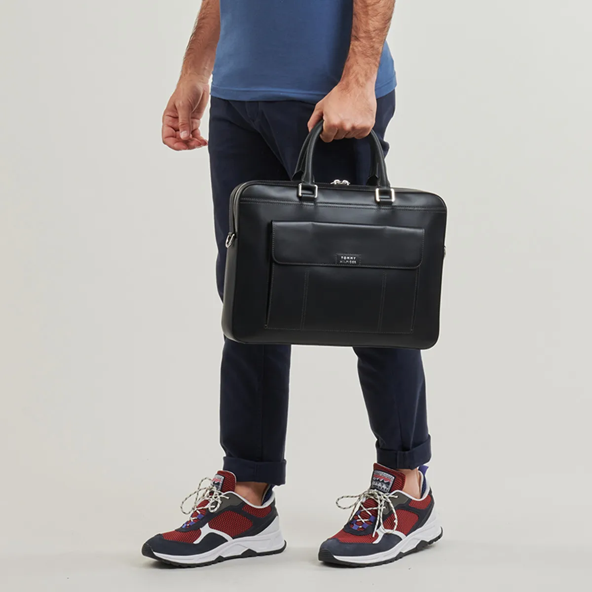 Tommy Hilfiger TH SPW LEATHER COMPUTER BAG