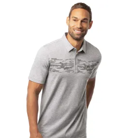 TRAVISMATHEW ADULT PARK IT GREY POLO