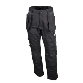 Unbreakable U237 Black Stretch Multi-Pocket Holster Work Trousers