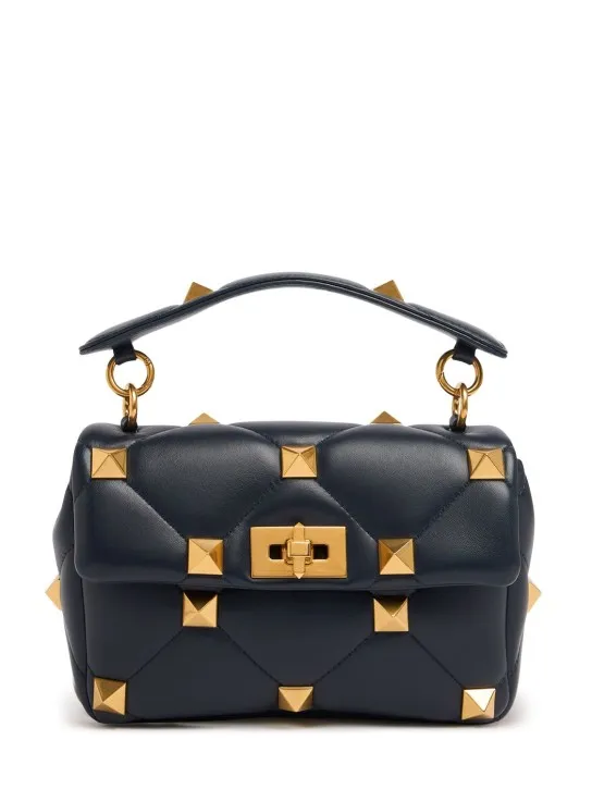 Valentino Garavani   Medium Roman Stud leather shoulder bag 